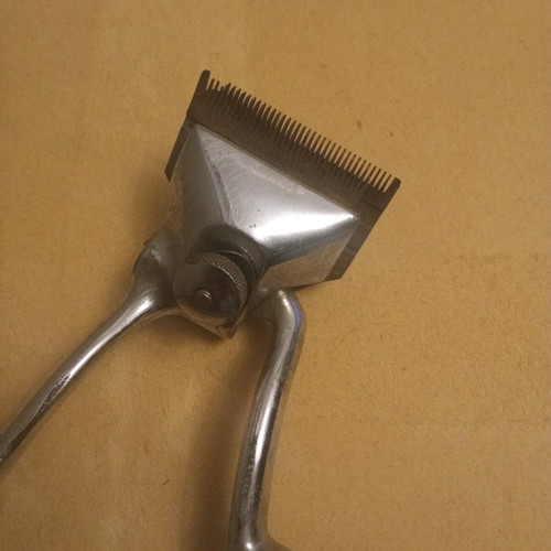 Hair Clipper used, old manual model