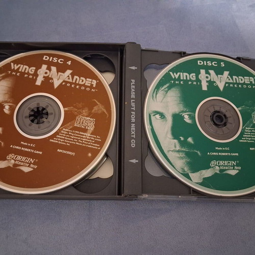 Wing Commander IV The Price of Freedom PC like new, full Greek edition
