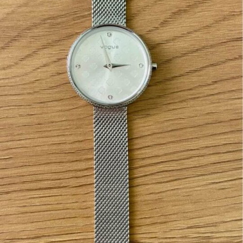 Vogue women's watch silver mesh bracelet like new