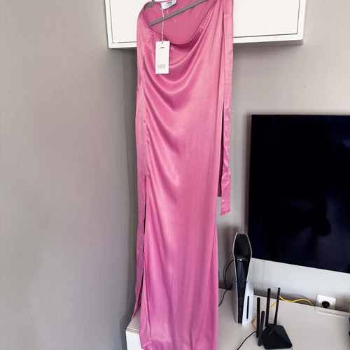 Raere by Lorena Rae Pink Satin Dress New, Size L