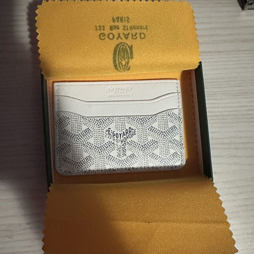 Goyard card holder new