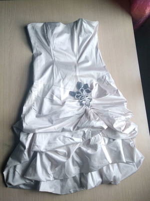 Στραπλες φόρεμα Gianni Rodini σαν καινούργιο, λευκό μέγεθος M