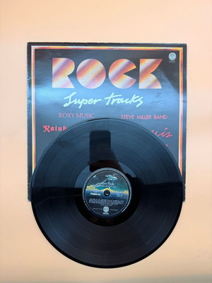 Rock Super Tracks Vol. 1 vinyl used, rock compilation