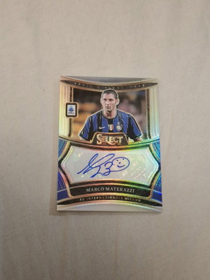 2024-25 Panini Select Marco Materazzi Autograph Soccer Card New