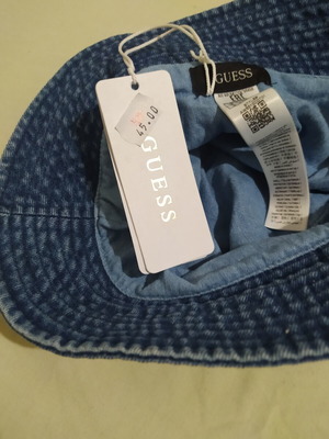 Guess denim hat size M, blue