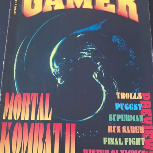 Gamer magazine issue number five 1993 like new
