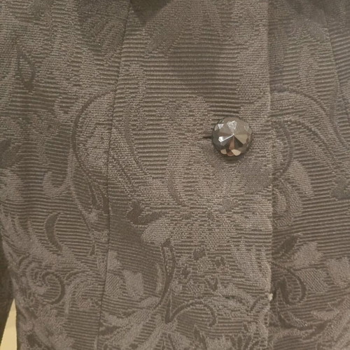 Miss Selfridge jacket like new, brocade fabric, slim fit, black, size S