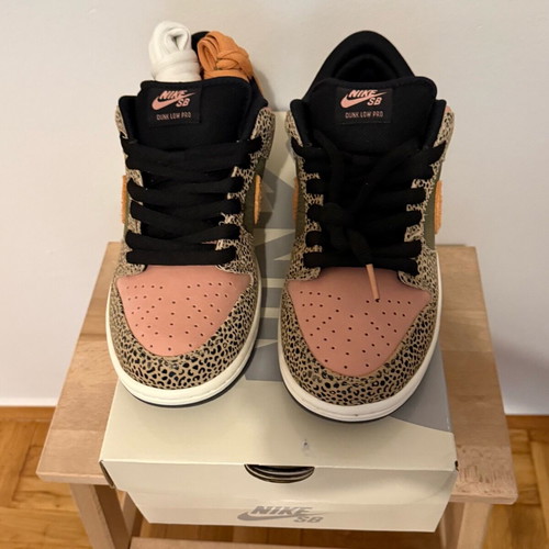 Nike Dunk SB Low Arts-Rec new, size 42, brown and pink