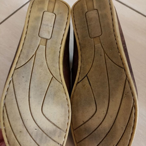 Men's leather shoes Marks & Spencer No 43 used, brown