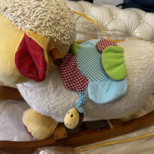 ELC Wooly Lamb Rocker for children 9 months and up