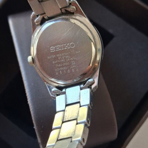 Seiko Quartz Women's Watch like new, Japan, gray and silver