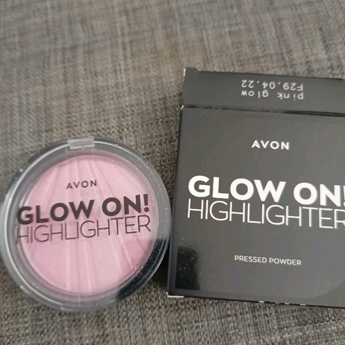 Avon pink gold highlighter unused
