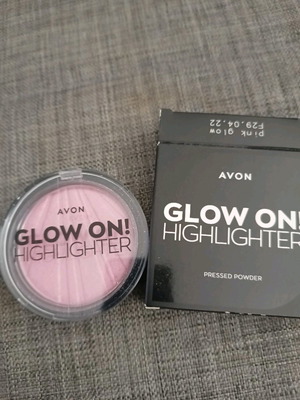 Avon pink gold highlighter unused