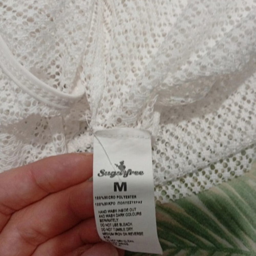 Sugarfree φόρεμα παραλίας μέγεθος M μεταχειρισμένο, άσπρο