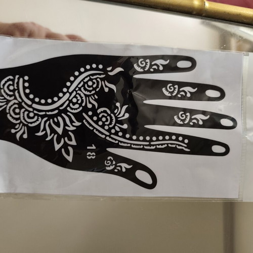 Stencil tattoo