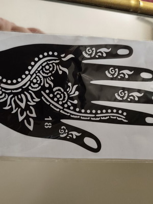 Stencil tattoo