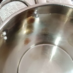 Pot with tap used, almost unused