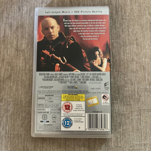 xXx PlayStation Portable PSP game used, English