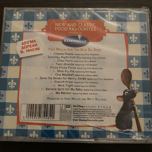 Fred Mollin And The Blue Sea Band Ratatouille: What's Cooking? CD new