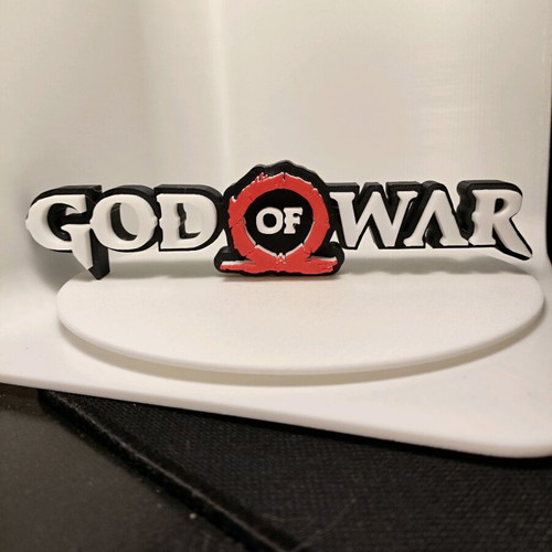 God of War decorative 3d printed, new, 20 cm length