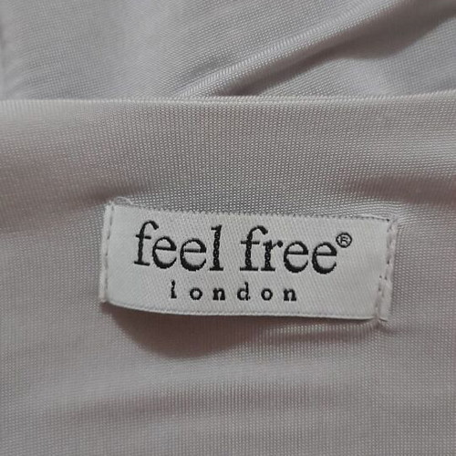 Feel Free London women's tunic dress, soft grey, size M