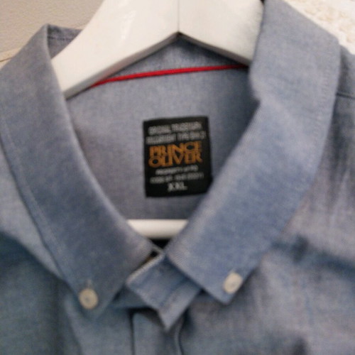 Prince Oliver Men's Shirt NXXL like new Light Blue