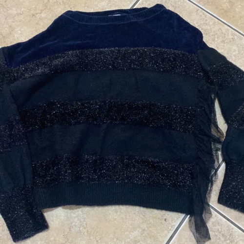 Liu Jo sweater, black and blue, size L