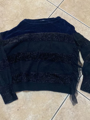 Liu Jo sweater, black and blue, size L