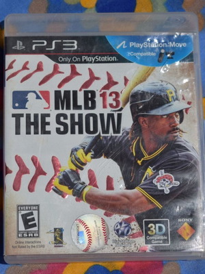 MLB 12: The Show PS3 game used, sports baseball simulation