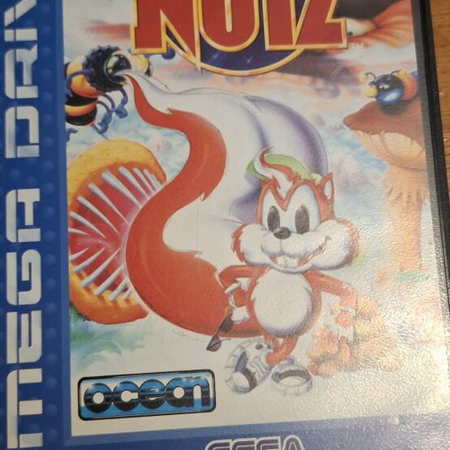 Mr Nutz Sega Mega Drive game like new