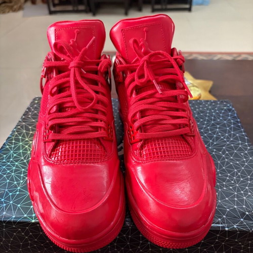Jordan 11LAB4 sneakers new, size 44, red