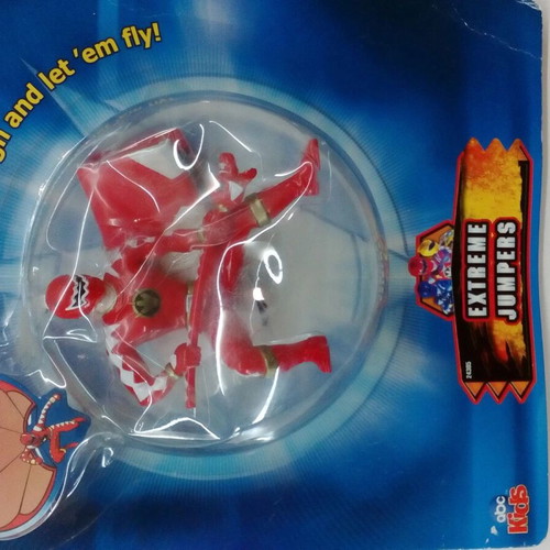 Power Rangers Dino Thunder Extreme Jumpers Red Ranger new