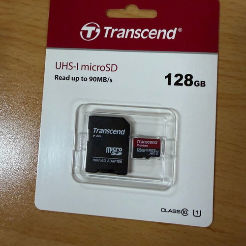 Transcend Premium 400x microSDXC 128GB Class 10 U1 UHS-I με αντάπτορα καινούργιο