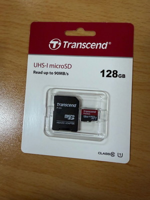 Transcend Premium 400x microSDXC 128GB Class 10 U1 UHS-I με αντάπτορα καινούργιο