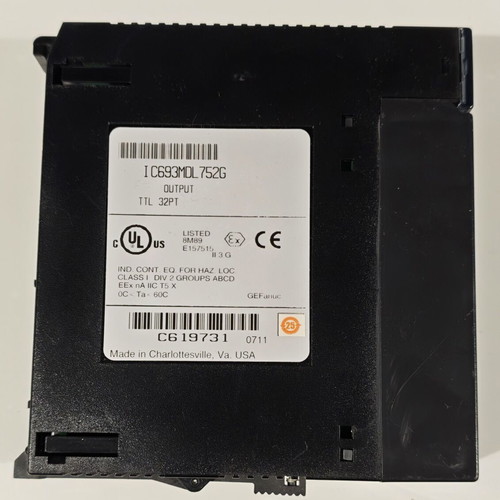 PLC GE Fanuc IC693MDL752G Output Module used