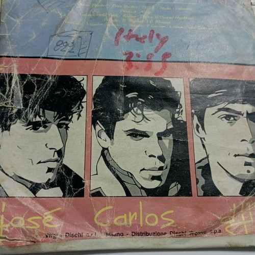 Bandolero Paris Latino 45 RPM record used, pop 1984