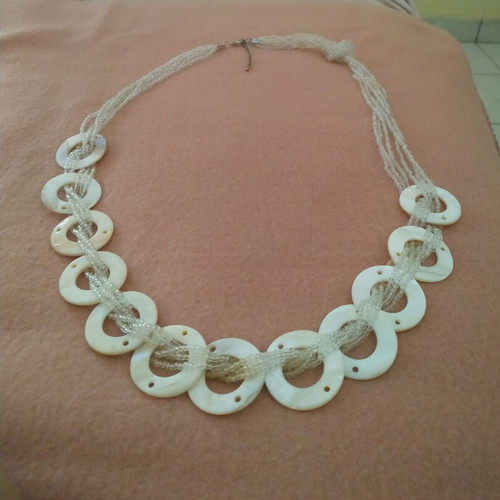 Long summer necklace