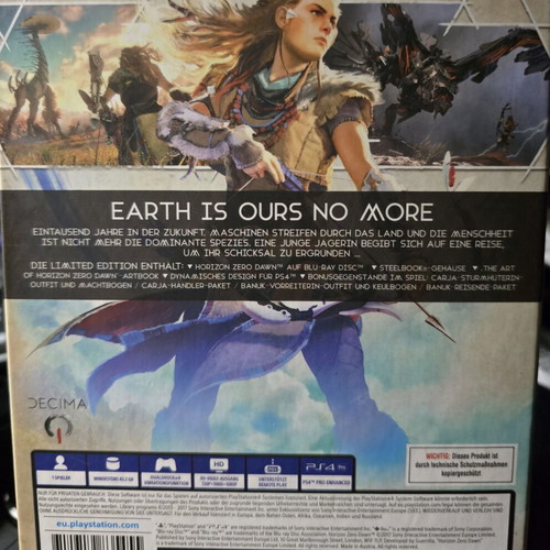 Horizon Zero Dawn PS4 Special Edition like new