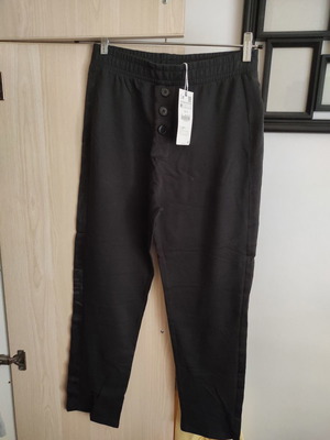 Zara sweatpants new, black, size M