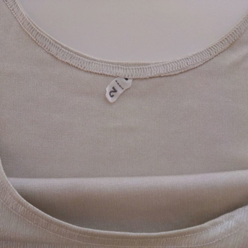 Women’s lame blouse new, silver, size L