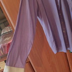 Dino Erre men's shirt XL white and purple like new