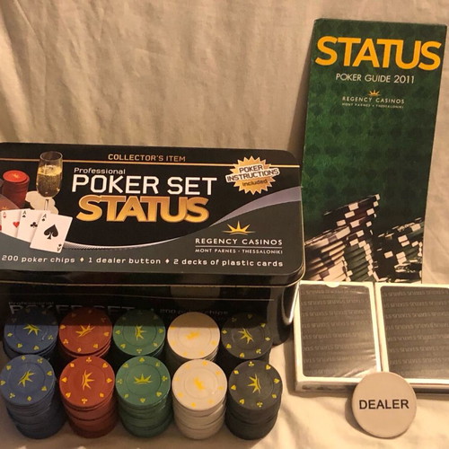 Poker Set Status like new