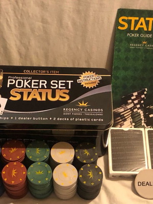 Poker Set Status like new