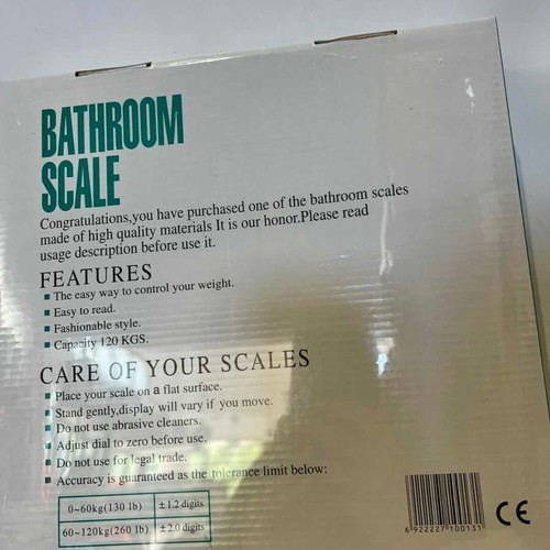 Camry Analog Bathroom Scale 5x26.5 New