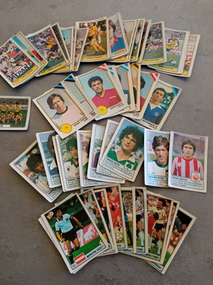 Ntogiakos football stickers used, pack of 44