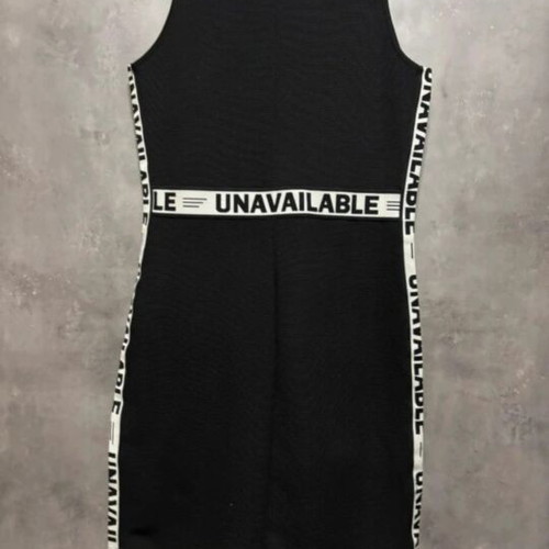 Mini dress H&M like new, black, size L