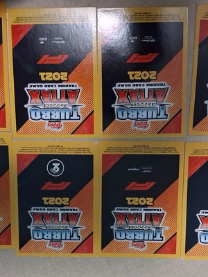 Formula 1 2021 Turbo Attax cards pack of 50 like new