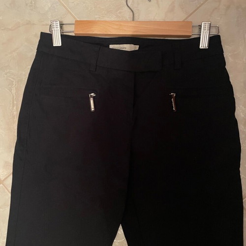 Henry Cottons New Women's Straight Leg Pants Black Size 40