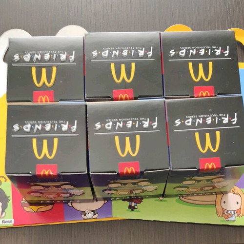 Friends McDonald's full set of collectible figures new, sealed