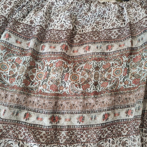 Maxi boho skirt Lynne like new, elastic waist